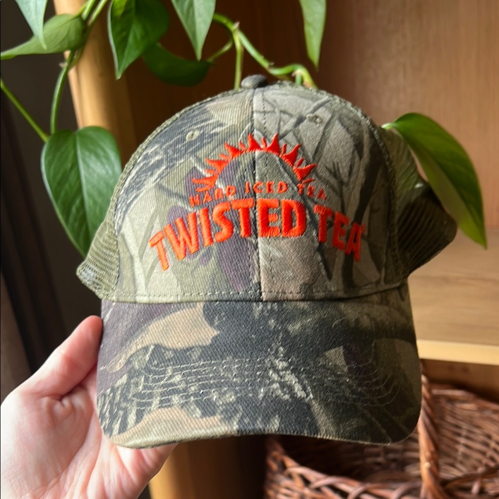 Twisted Tea Camouflage Cap